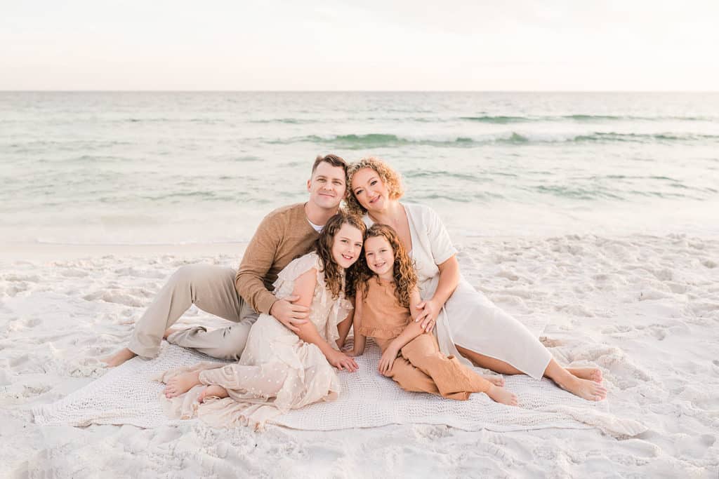 Beach family photography in Destin by Andrea Krey, one of Destin Florida photographers